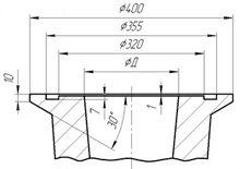 Габаритные размеры насоса ЦНС 850-720