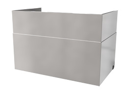 Принадлежности для бытовых агрегатов Duct Cover S.Steel VTR 150/K