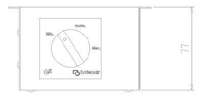 CTK/B /2 Contr switch w trafo размеры